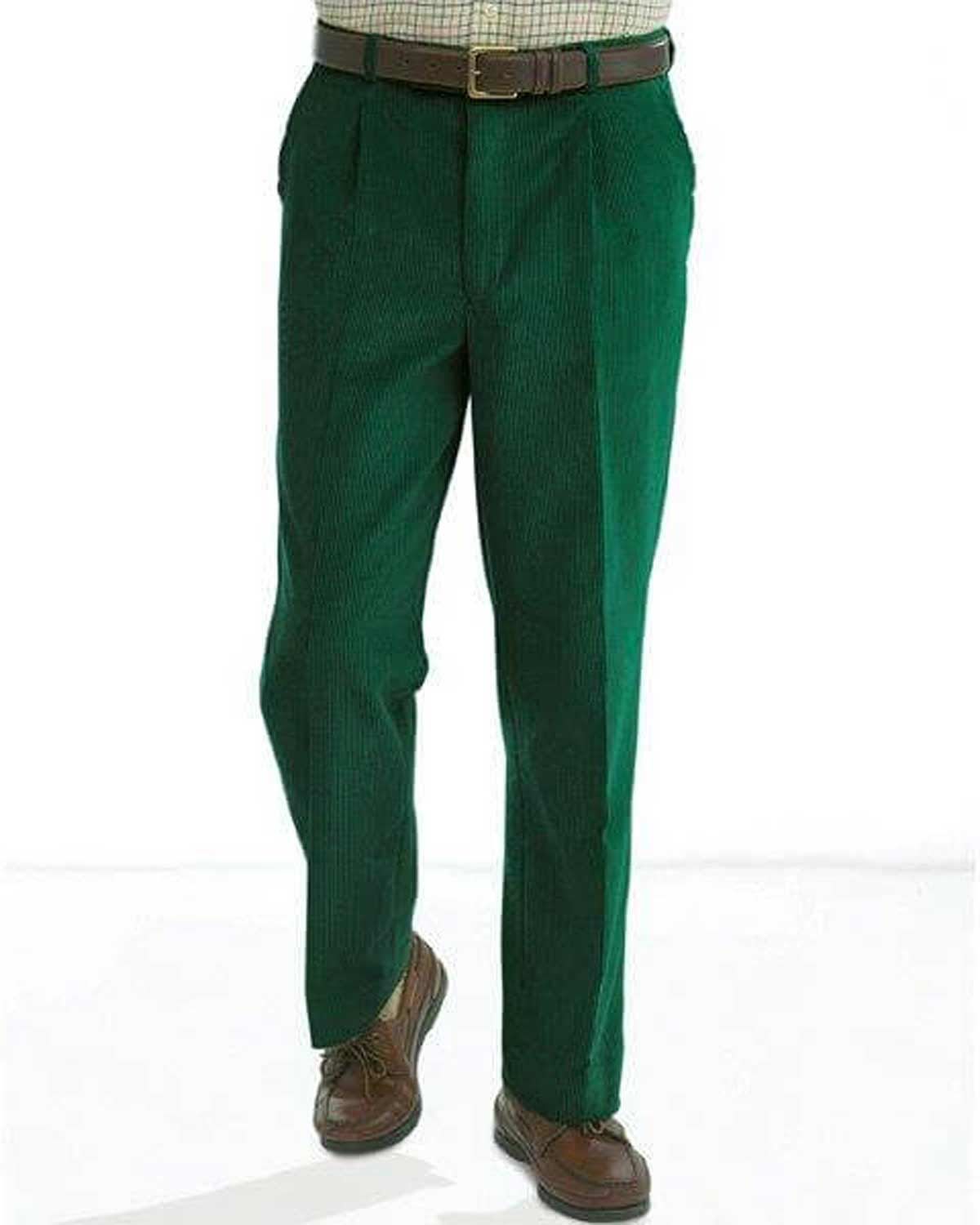 Green best sale cords mens